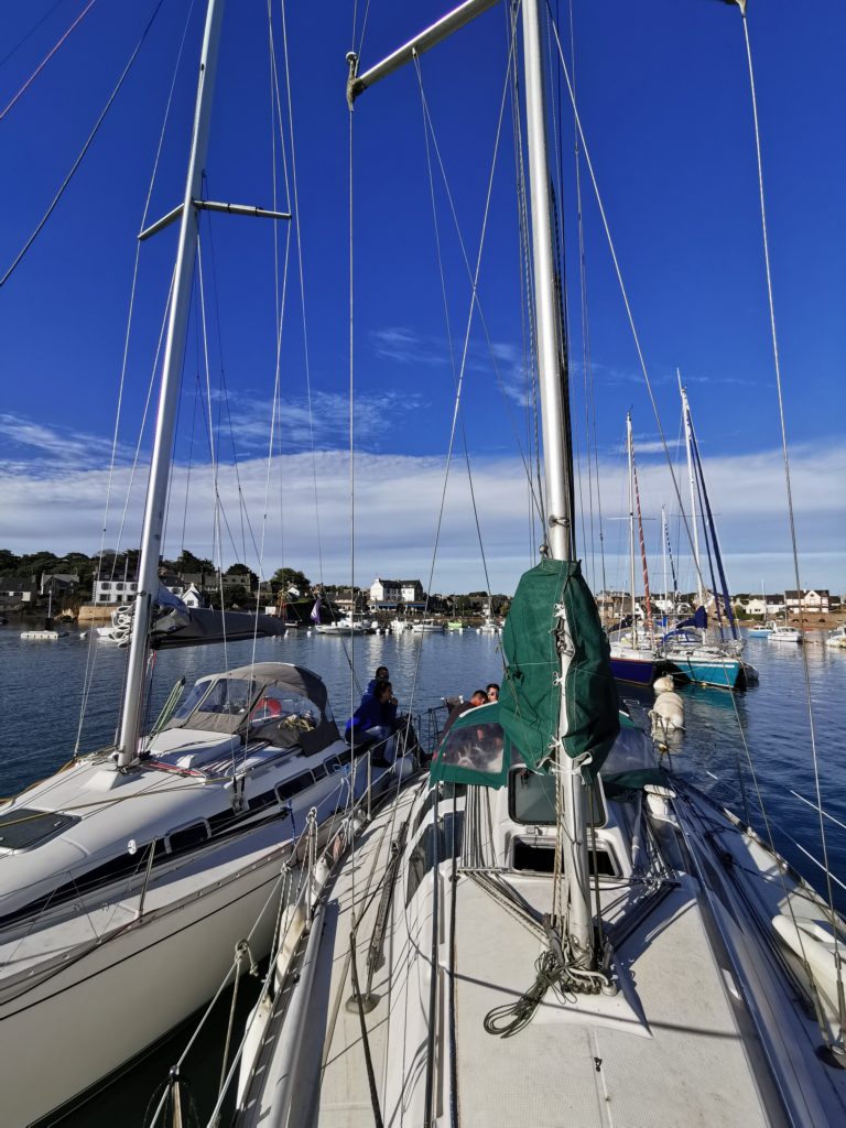 Ploumanach, le 10 septembre 2022, dans le port de Plomanac'h